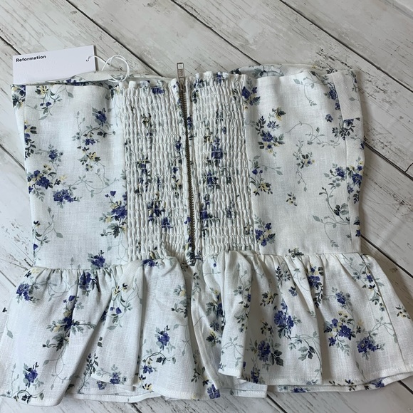 Dakota top Madeline tube top strapless reformation - Picture 6 of 9